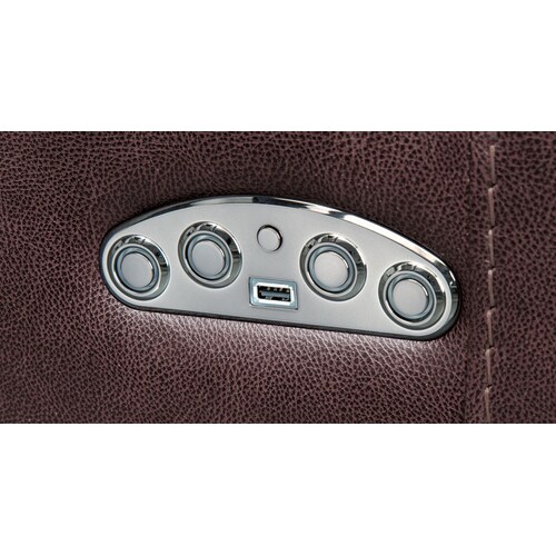 Monte Carlo Dual-Power Recliner - Chocolate 8 Monte Carlo Dual-Power Recliner - Chocolate