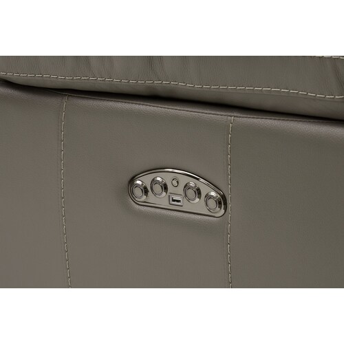 Monte Carlo Dual-Power Reclining Sofa and Recliner Set - Gra 7 Monte Carlo Dual-Power Reclining Sofa and Recliner Set - Gra