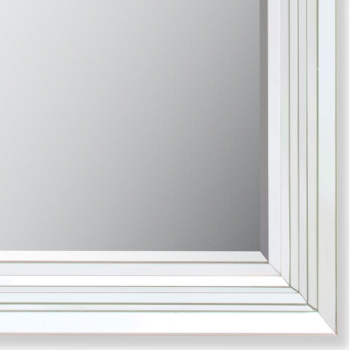 Beveled 85 x 49 Floor Mirro