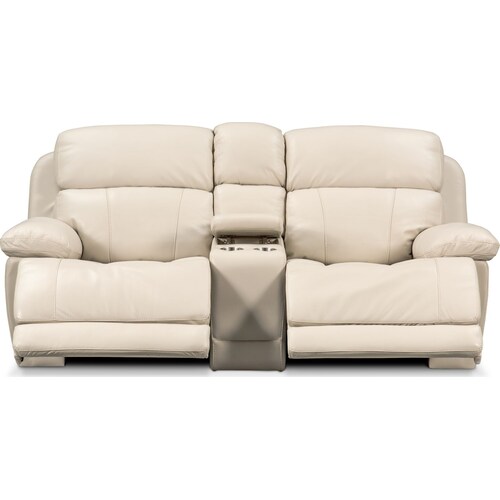 Monte Carlo Dual-Power Reclining Loveseat - Crea 5 Monte Carlo Dual-Power Reclining Loveseat - Crea