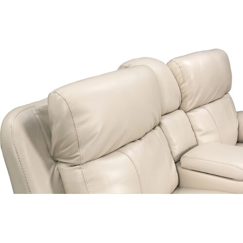 Monte Carlo Dual-Power Reclining Loveseat - Crea 9 Monte Carlo Dual-Power Reclining Loveseat - Crea