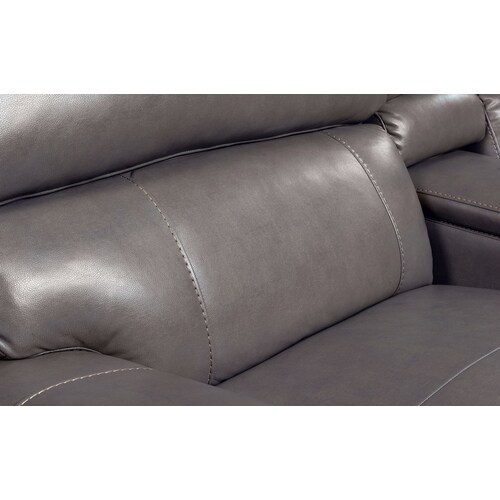 Newport 2-Piece Dual-Power Reclining Sofa - Gra 9 Newport 2-Piece Dual-Power Reclining Sofa - Gra