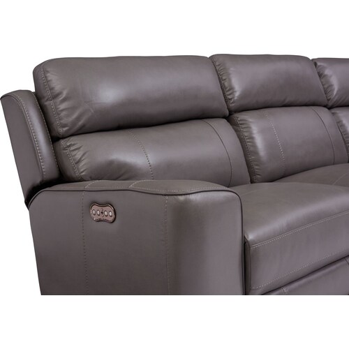 Newport 3-Piece Dual-Power Reclining Sof 7 Newport 3-Piece Dual-Power Reclining Sof
