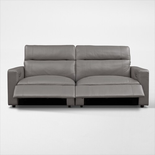 Happy 2-Piece Dual-Power Reclining Sofa - Gra 3 Happy 2-Piece Dual-Power Reclining Sofa - Gra