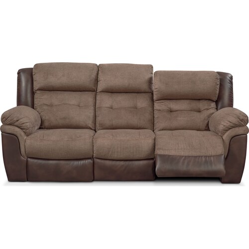 Tacoma Dual-Power Reclining Sofa - Brow 6 Tacoma Dual-Power Reclining Sofa - Brow