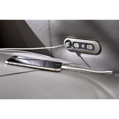 Happy 3-Piece Dual-Power Reclining Sofa - Gra 6 Happy 3-Piece Dual-Power Reclining Sofa - Gra