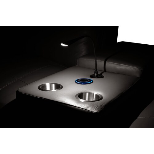 Happy 4-Piece Dual-Power Reclining Sofa - Gra 12 Happy 4-Piece Dual-Power Reclining Sofa - Gra