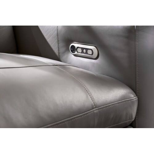 Happy 4-Piece Dual-Power Reclining Sofa - Gra 5 Happy 4-Piece Dual-Power Reclining Sofa - Gra