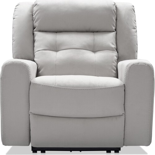 Damen Dual-Power Recliner - Light Gra