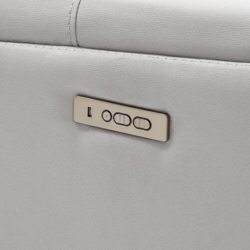 Damen Dual-Power Recliner - Light Gra 8 Damen Dual-Power Recliner - Light Gra