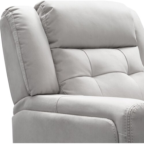 Damen Manual Gliding Recliner - Light Gra 4 Damen Manual Gliding Recliner - Light Gra