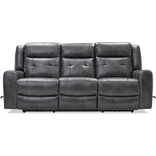 Damen Manual Reclining Gliding Sofa and Loveseat - Charcoa 7 Damen Manual Reclining Gliding Sofa and Loveseat - Charcoa