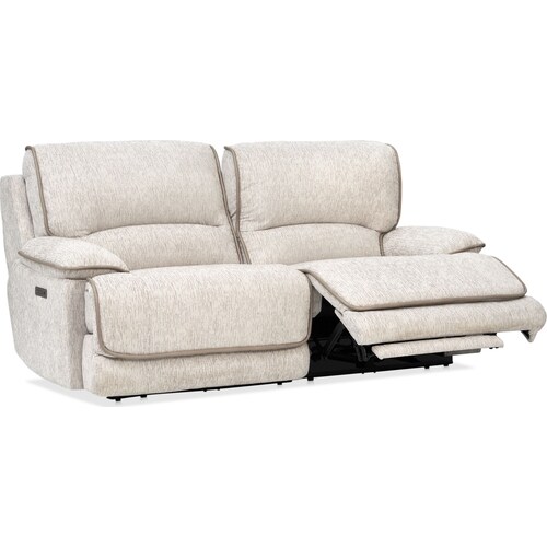 Olsen Dual-Power 2-Piece Reclining Sofa - Dove