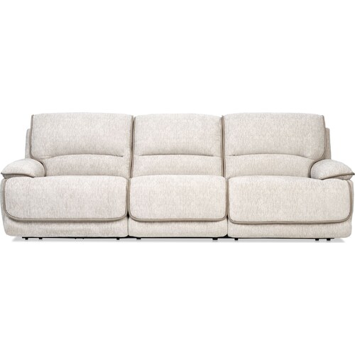 Olsen Dual-Power 3-Piece Reclining Sofa - Dov 3 Olsen Dual-Power 3-Piece Reclining Sofa - Dov