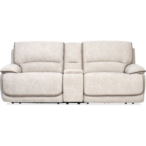 Olsen Dual-Power Reclining Loveseat with Console - Dov 3 Olsen Dual-Power Reclining Loveseat with Console - Dov