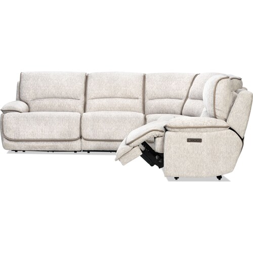 Olsen Dual-Power 5-Piece Reclining Sectional - Dov 4 Olsen Dual-Power 5-Piece Reclining Sectional - Dov