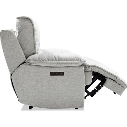 Olsen Dual-Power Recliner - Silve 5 Olsen Dual-Power Recliner - Silve