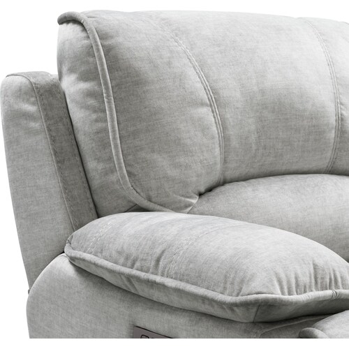 Olsen Dual-Power Recliner - Silve 6 Olsen Dual-Power Recliner - Silve