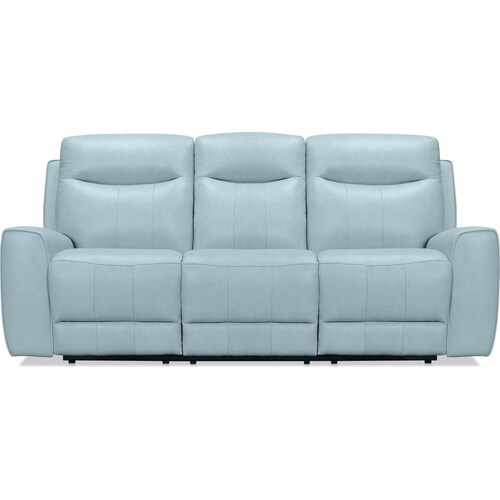 Remi Dual-Power Reclining Sofa - Sky Blu 3 Remi Dual-Power Reclining Sofa - Sky Blu