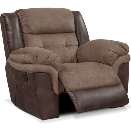 Tacoma Manual Reclining Sofa and Glider Recliner Set - Brow 4 Tacoma Manual Reclining Sofa and Glider Recliner Set - Brow