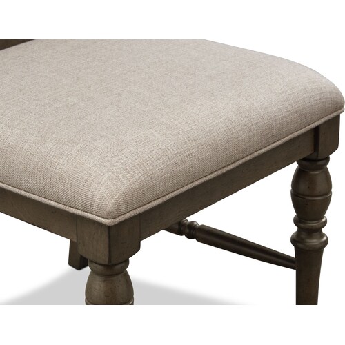 Charleston Cane Back Dining Chair - Gray 5 Charleston Cane Back Dining Chair - Gray