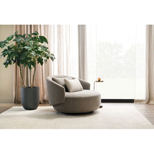 Sunday Accent Swivel Chair - Gra