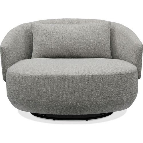 Sunday Accent Swivel Chair - Gra