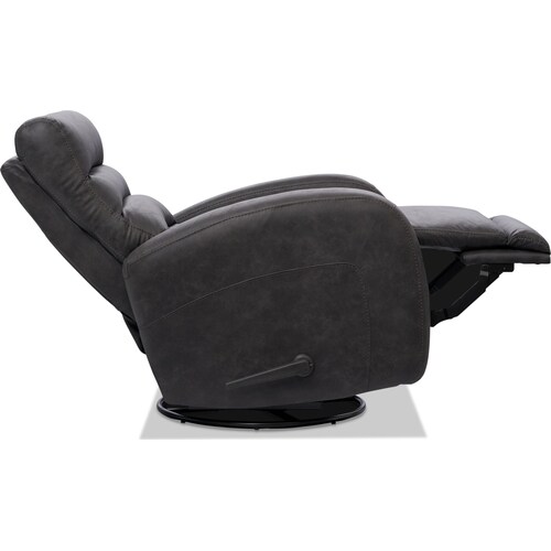 Silas Rocker Manual Recliner - Charcoa 6 Silas Rocker Manual Recliner - Charcoa