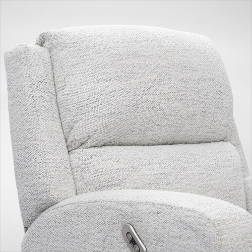Shane Power Recliner - Chalk