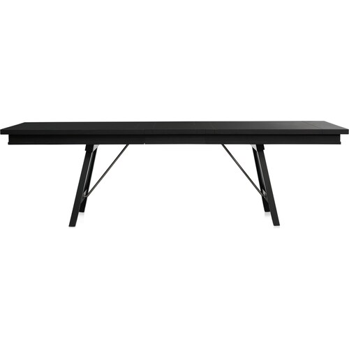 Willow Spring Extendable Dining Table - Blac