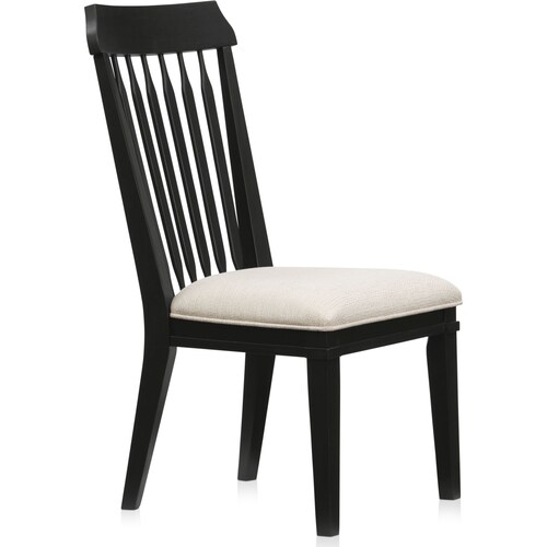 Willow Spring Side Chair - Blac