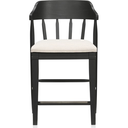 Willow Spring Counter-Height Stool - Blac