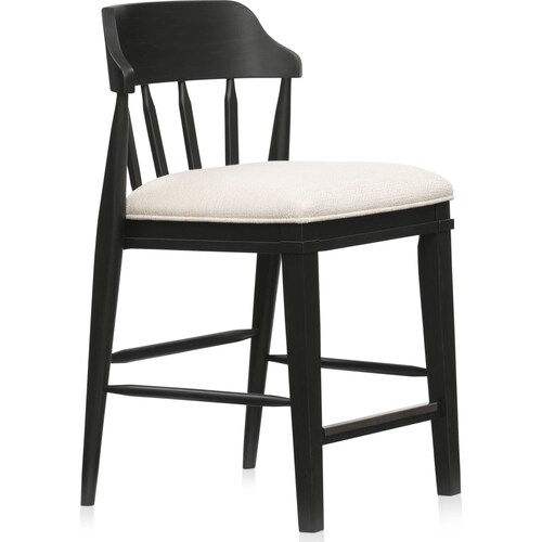 Willow Spring Counter-Height Stool - Blac