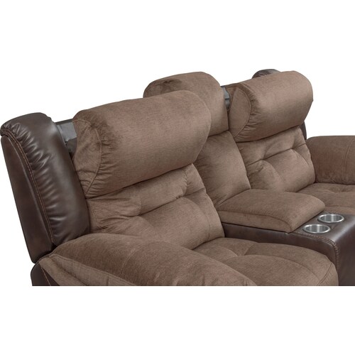 Tacoma Dual-Power Reclining Sofa, Loveseat and Recliner - Brow 8 Tacoma Dual-Power Reclining Sofa, Loveseat and Recliner - Brow