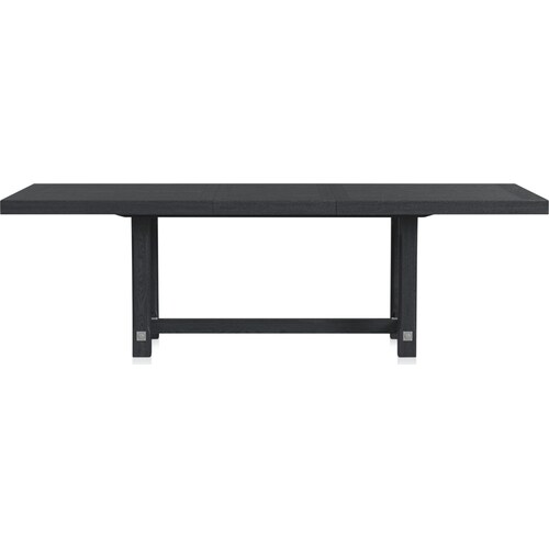 Madrid Extendable Rectangular Dining Table - Blac 3 Madrid Extendable Rectangular Dining Table - Blac