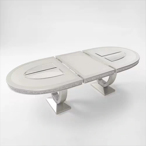 Posh Dining Table and 6 Dining Chair 11 Posh Dining Table and 6 Dining Chair