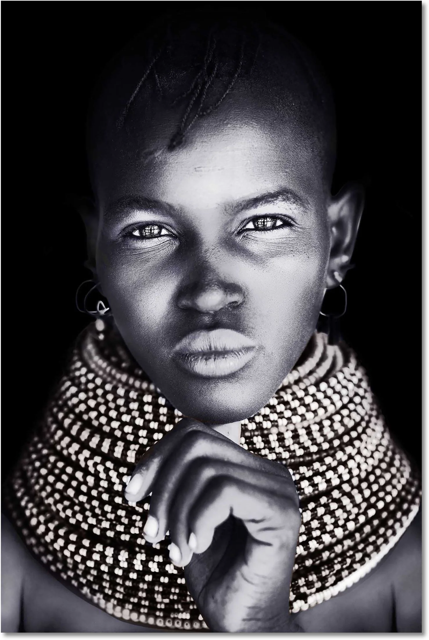 Necklaces 48 x 32 Wall Ar