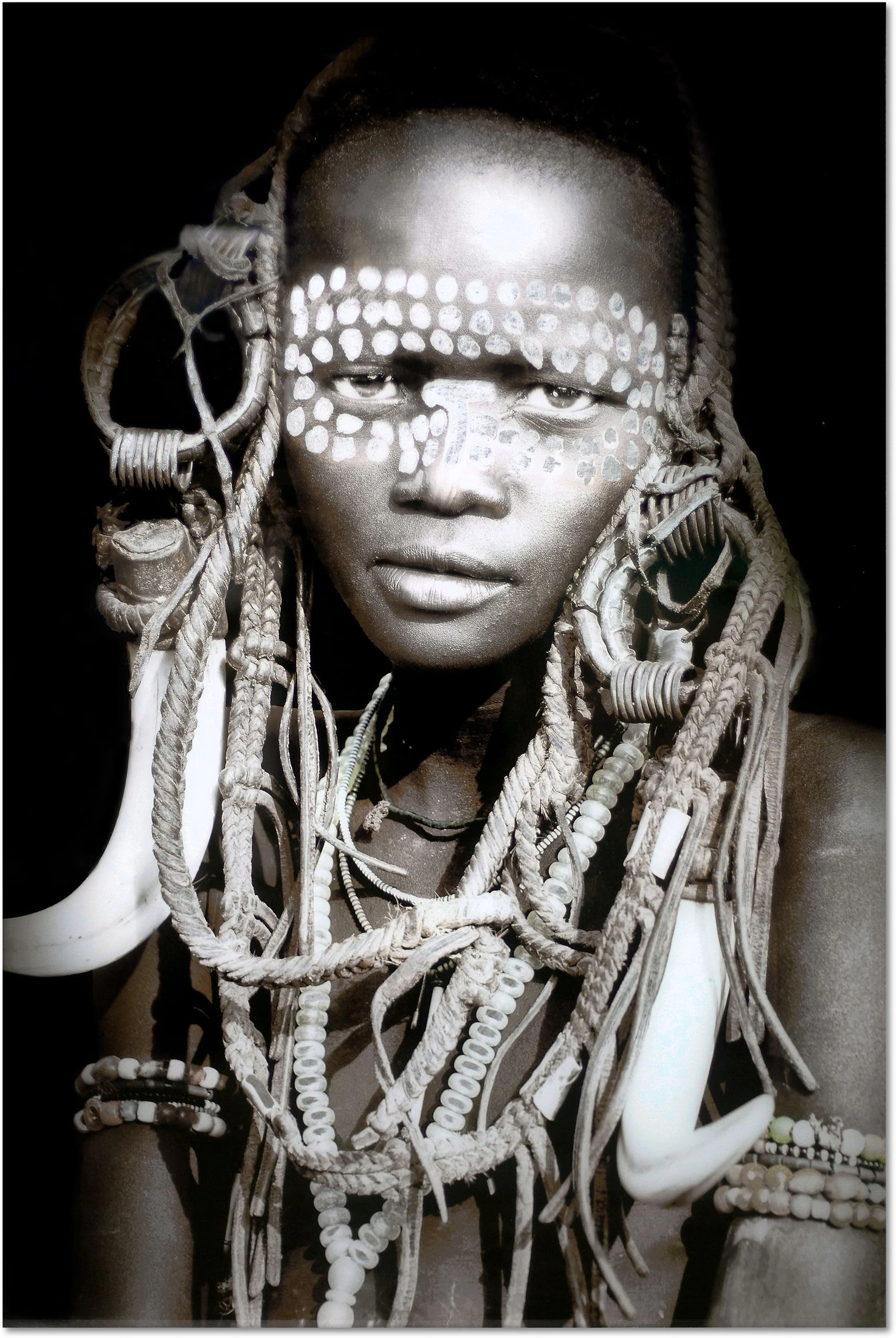 Decorated 48 x 32 Wall Ar