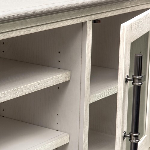 Telluride 66 TV Stand - Water Whit